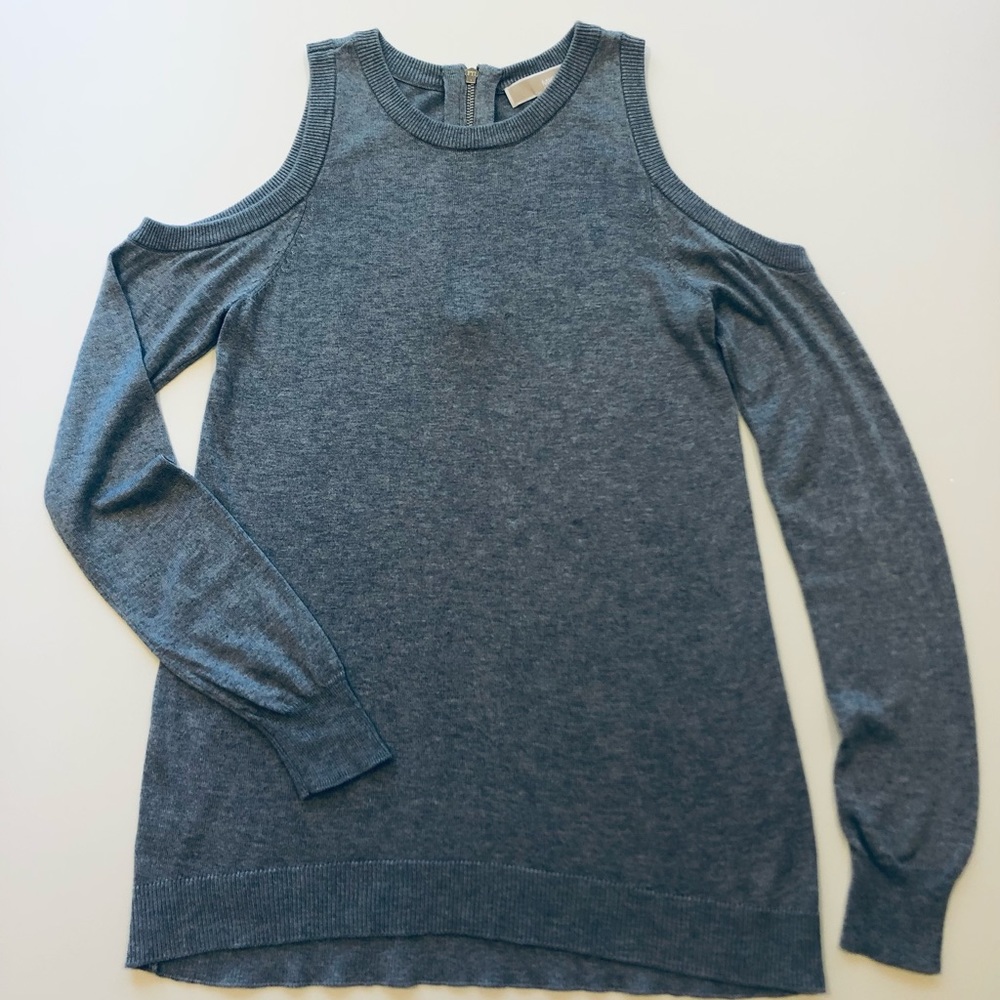 Michael Kors Cold Shoulder Sweater.  Small.  NWOT